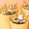Fleurs séchées field bouquet lavender peach