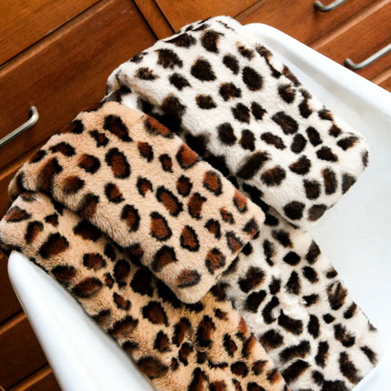 Echarpe à passant en fausse fourrure