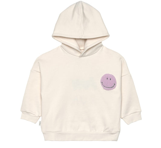 Sweat à capuche enfants | Bio Coton, Little Gang, Smile laiteux