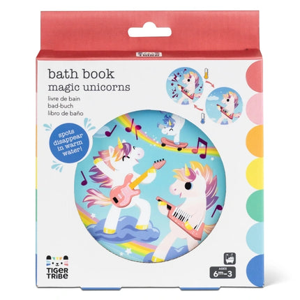 Jeux de bain bath book magic unicorns