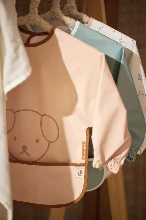 Bavoir à Manches Imperméable | Miffy Peekaboo Wild Rose