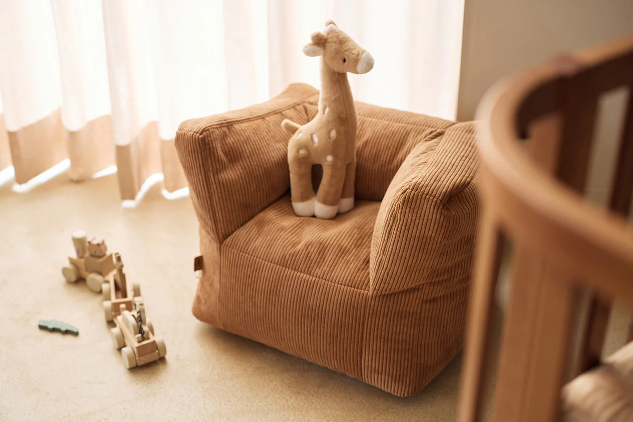 Fauteuil enfant | Corduroy Caramel