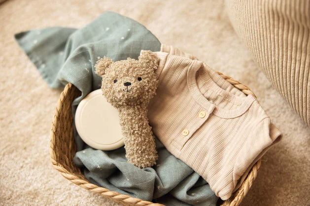 Hochet Teddy Bear | Olive Green