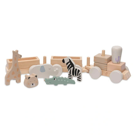 Jouet train en bois Jungle Jambo 