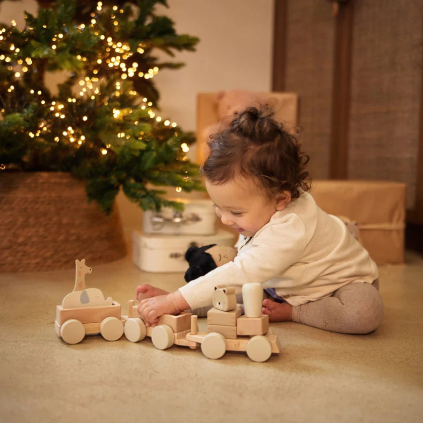 Jouet train en bois Jungle Jambo