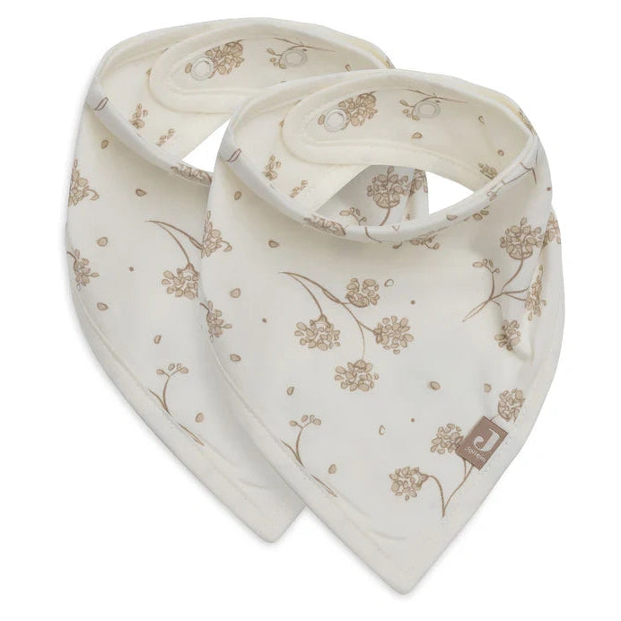 Lot 2 Bavoir Bandana leafy dreams