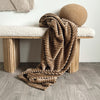 Plaid housy camel