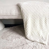 Plaid housy blanc