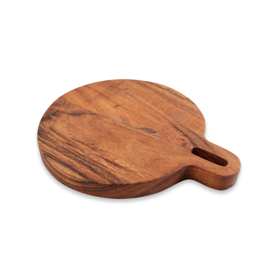 Planche a decouper ronde en bois