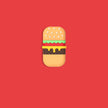 Porte monnaie burger