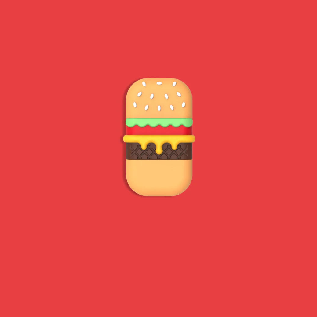 Porte monnaie burger