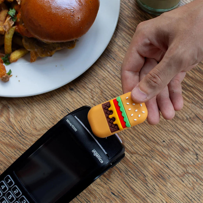 Porte monnaie burger