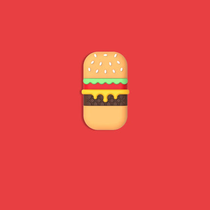 Porte monnaie burger