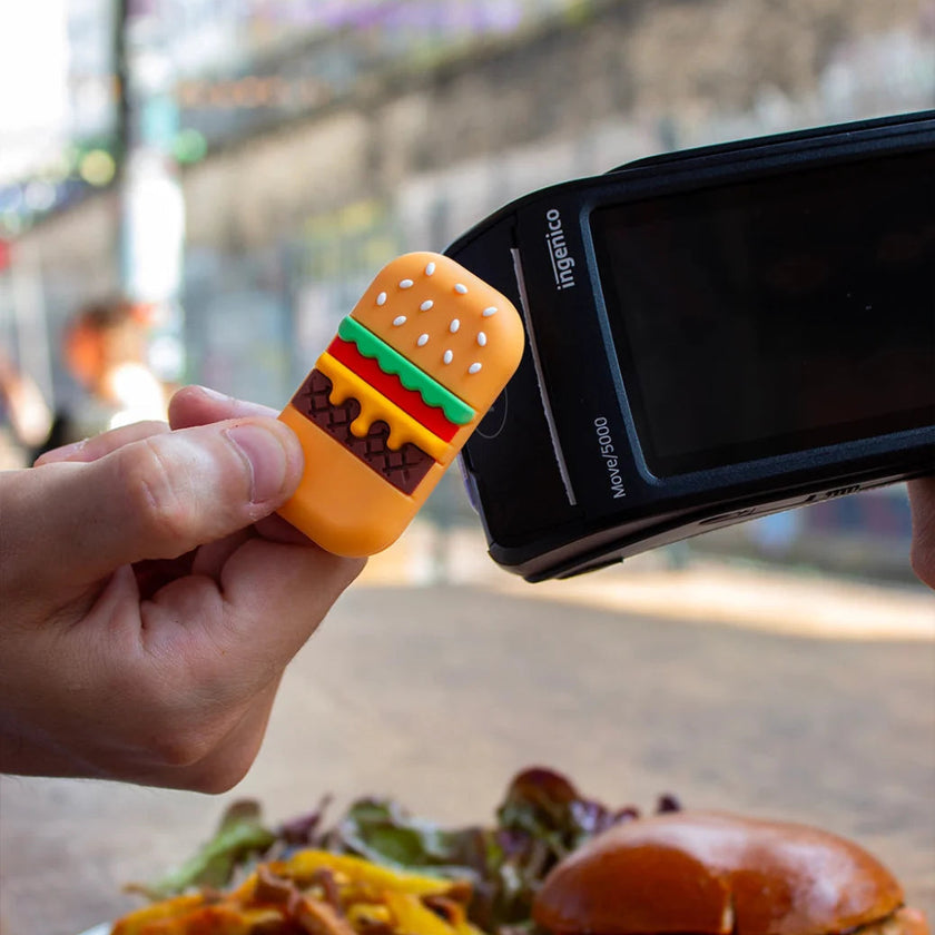 Porte monnaie burger