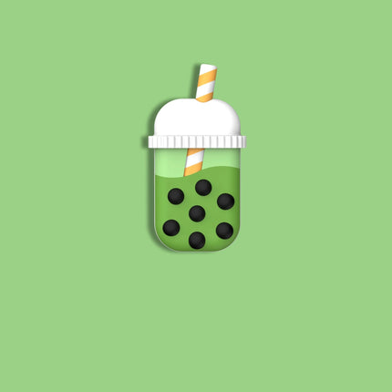 Porte monnaie matcha