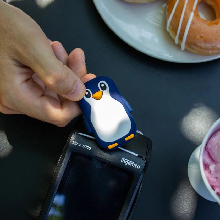 Porte monnaie pinguoin