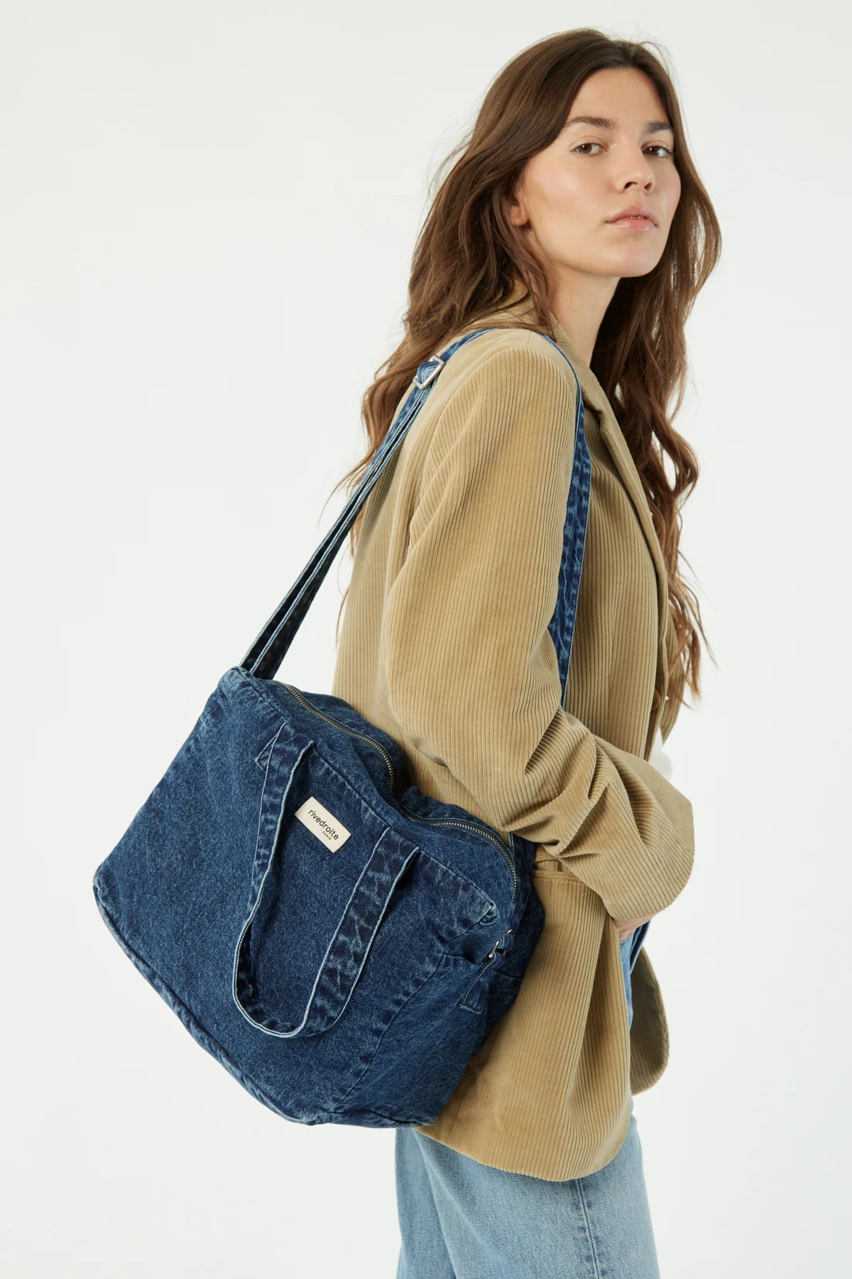 Sauval le city bag | Aged Denim