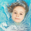 Sel de bain moussant bleu