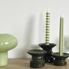 Set 4 bougies longues paul kaki