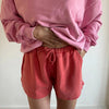 Short melvin rouge delave