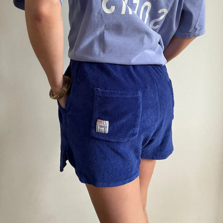 Short mike bleu