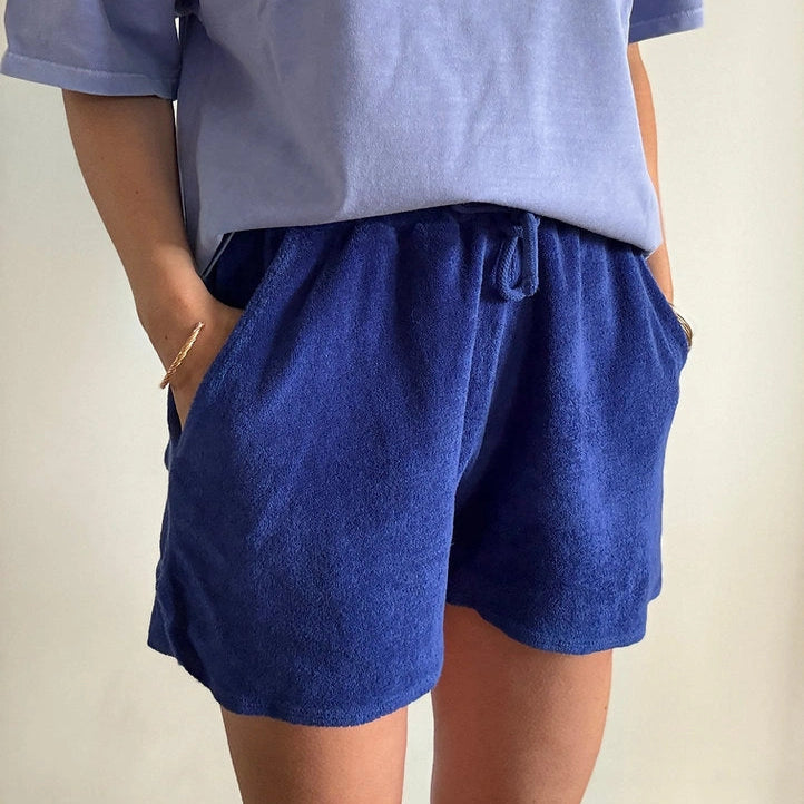 Short mike bleu