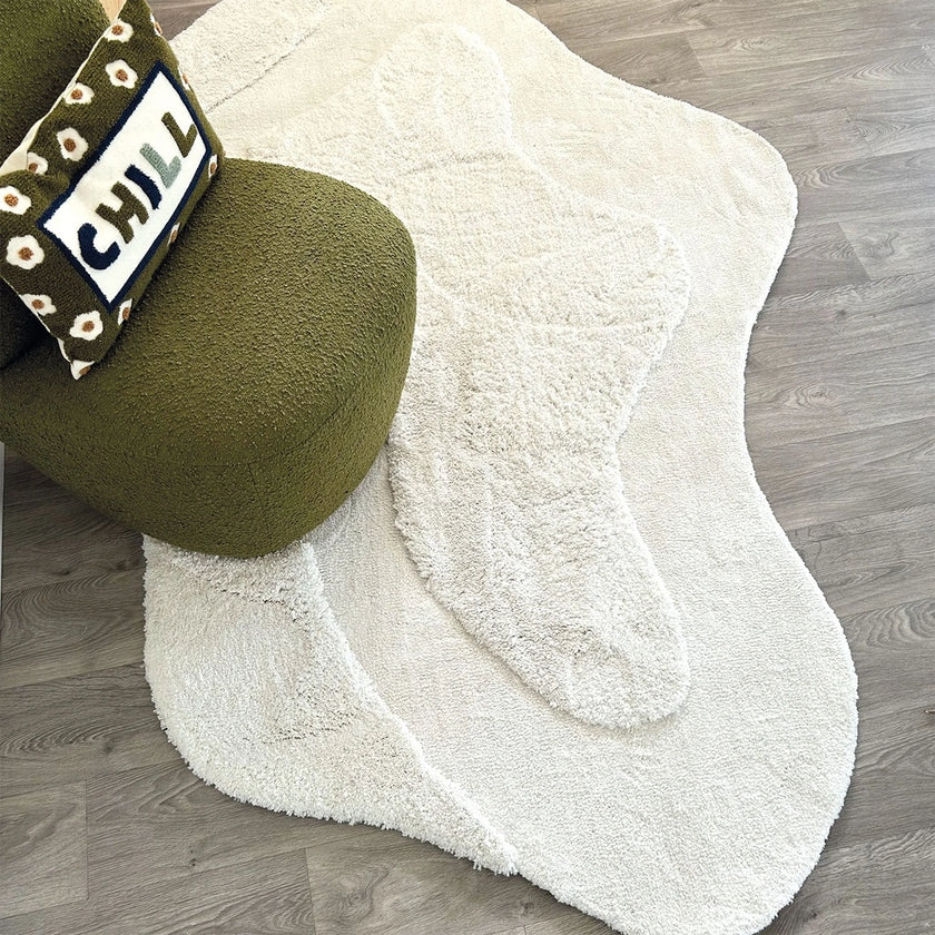 Tapis harmonique blanc