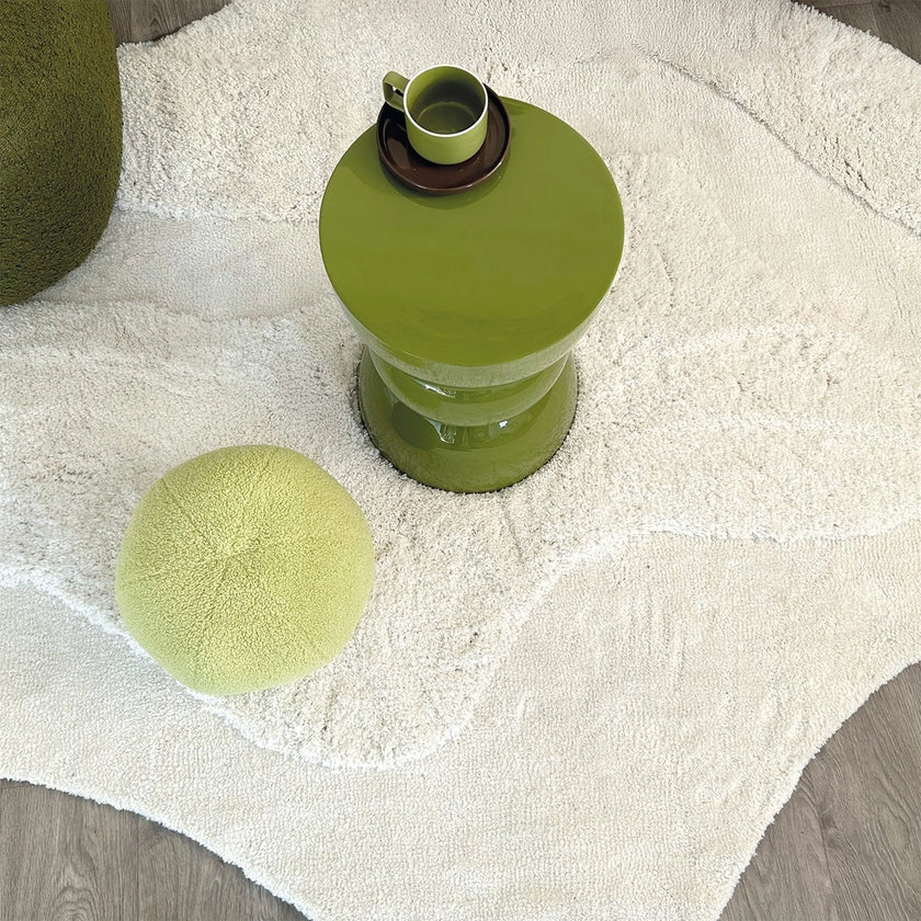 Tapis harmonique blanc