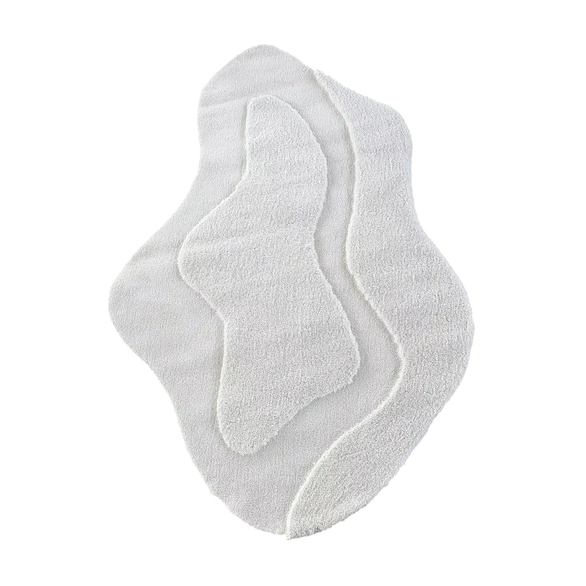 Tapis harmonique blanc