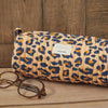 Trousse d'ecolier leopard camel