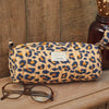 Trousse d'ecolier leopard camel