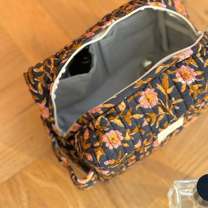 Trousse de toilette petit format scarlett encre