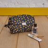 Trousse toilette leopard navy