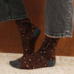 Chaussettes - Léopard bronze