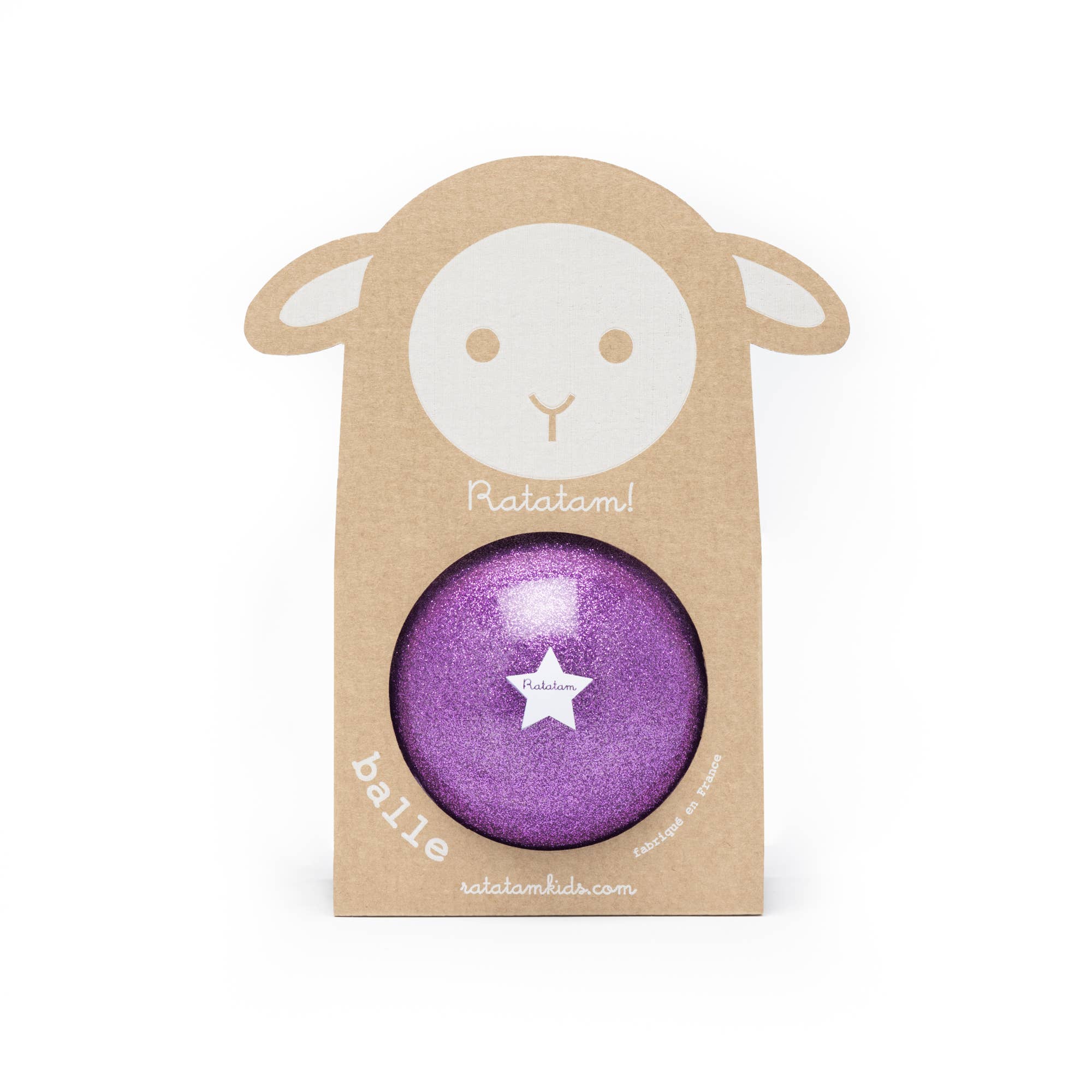 Ballon à paillettes mouton | 10 cm