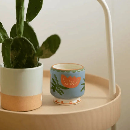 Adopo bougie paddy wax cactus flower