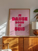 Affiche, je danse donc je suis
