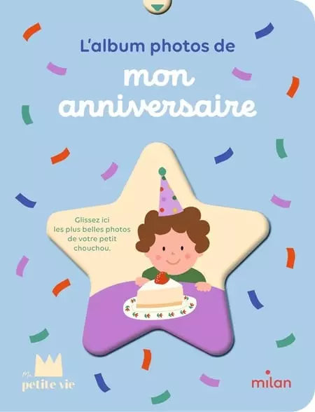 Livre album photo mon anniversaire