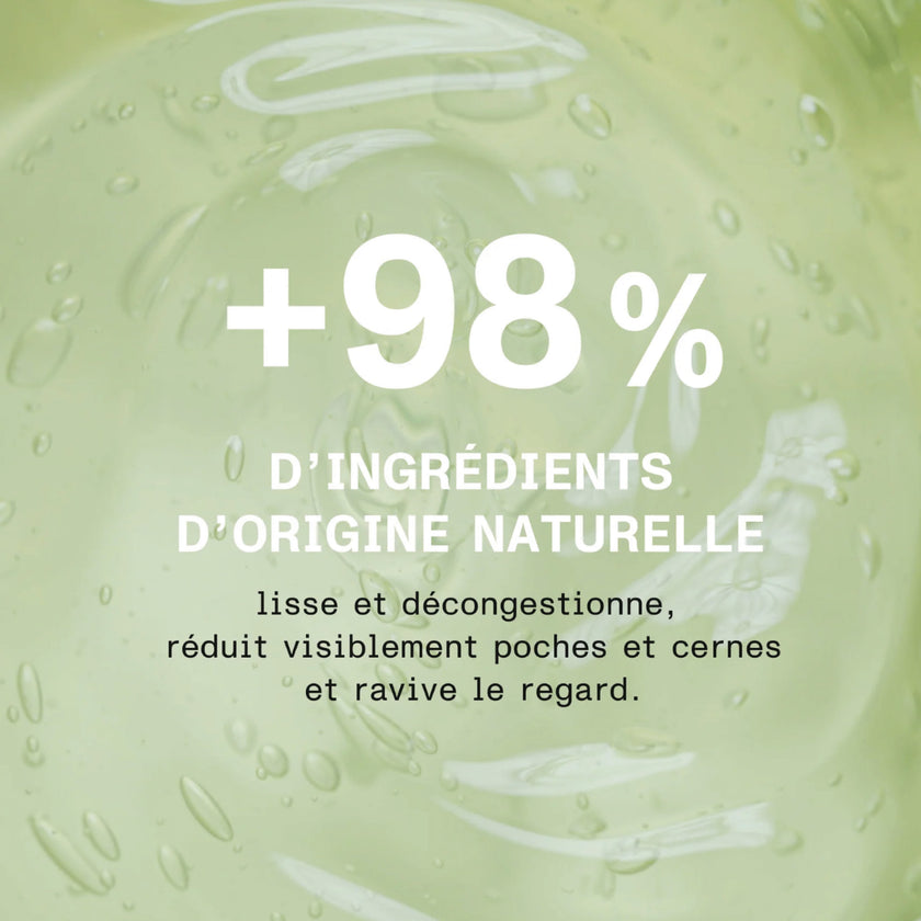 ALOE / Patchs Hydrogel Anti-Cernes 98% d'Origine Naturelle