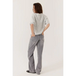 Artlove jean gris taille basse Calena