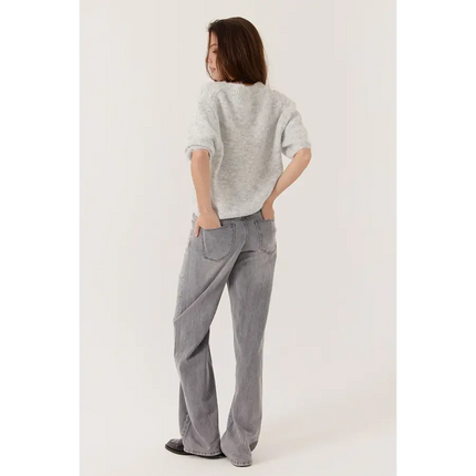 Artlove jean gris taille basse Calena