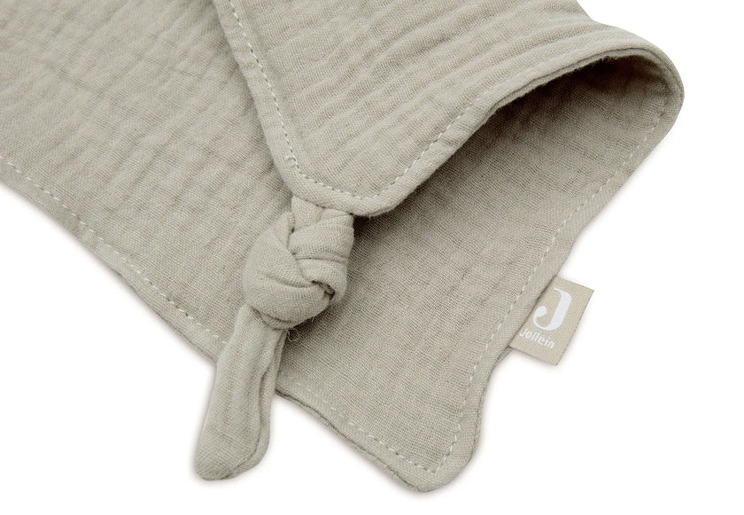 Attache sucette bunny ears olive green jollein