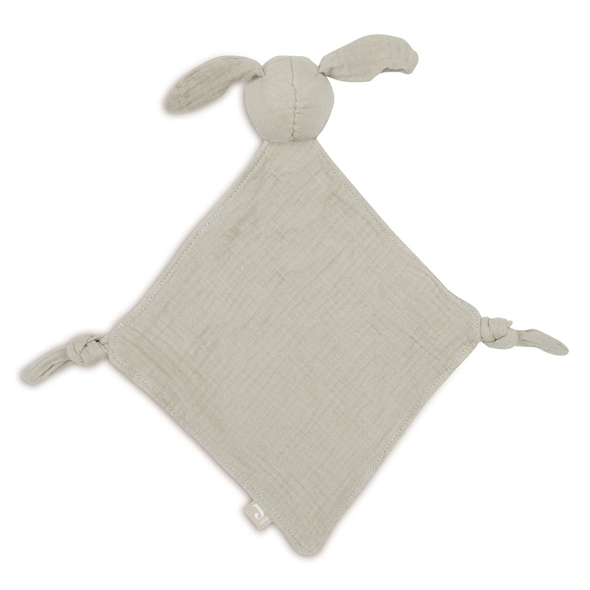 attache tetine lapin vert olive