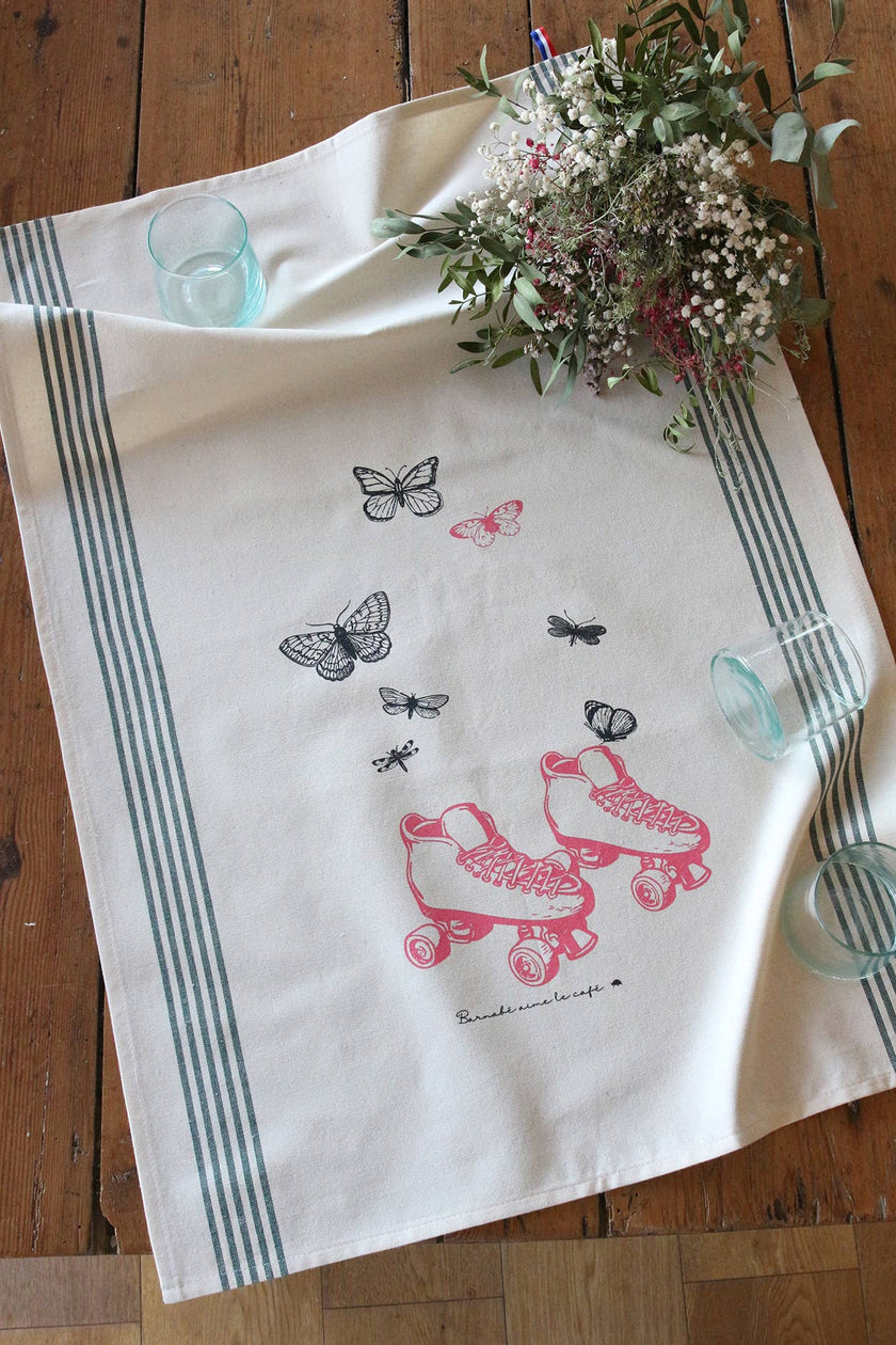 Torchon de cuisine XXL - 100% coton - serigraphie originale