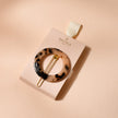 Barrette ronde écaille bachca 