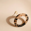 Barrette ronde écaille bachca 