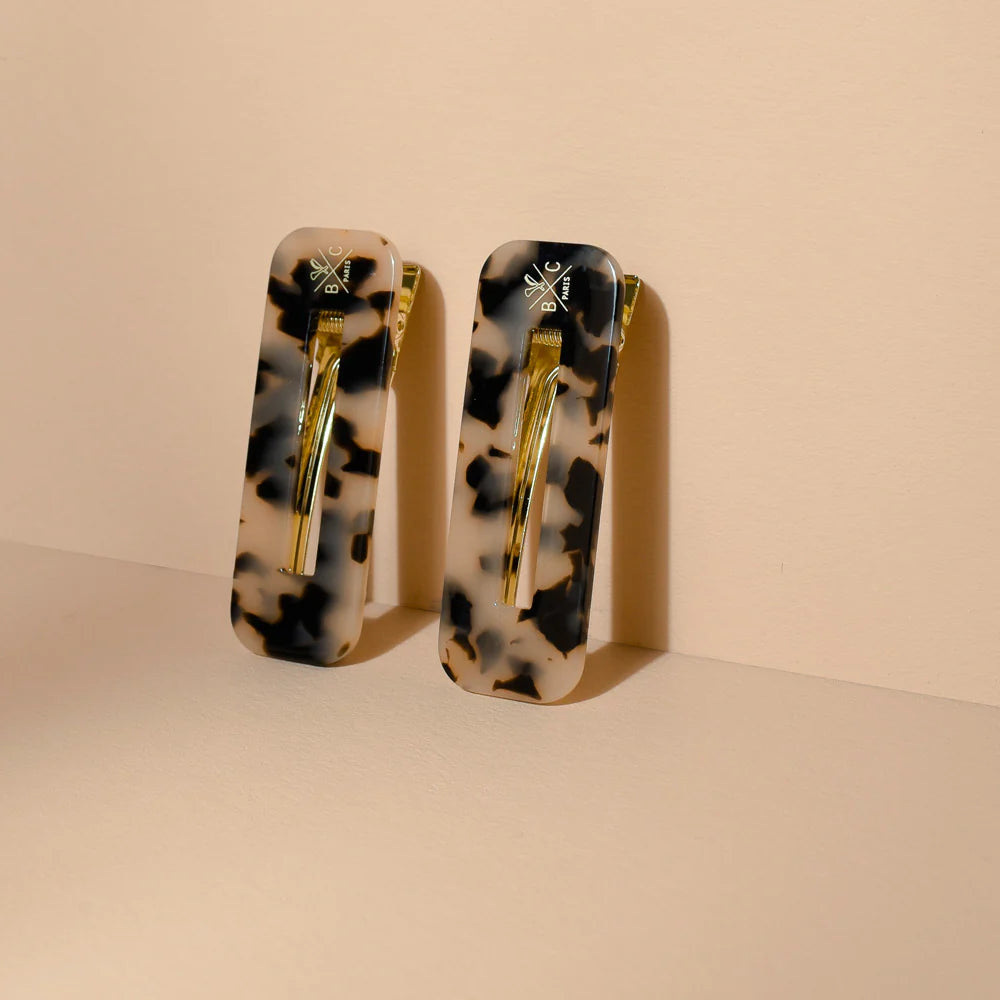 Barrettes écaille