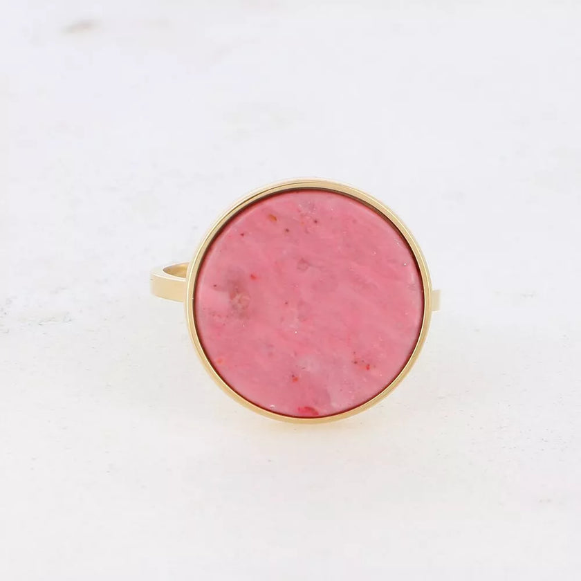bague maxine dore rhodonite
