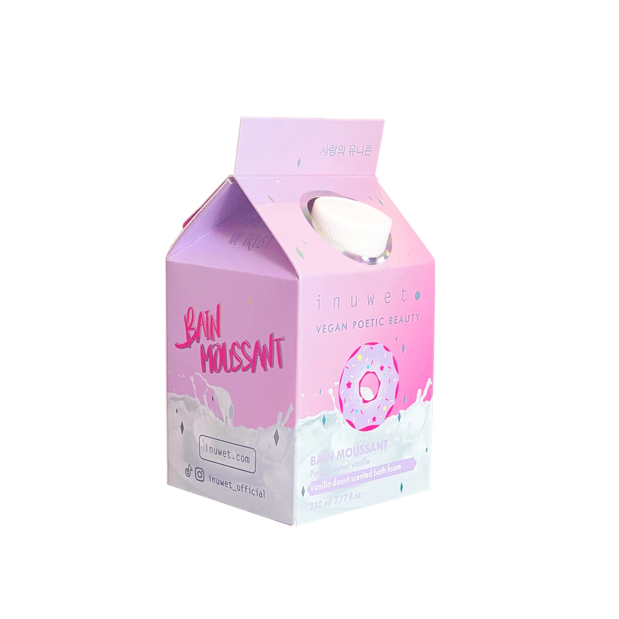 bain moussant donuts vanille
