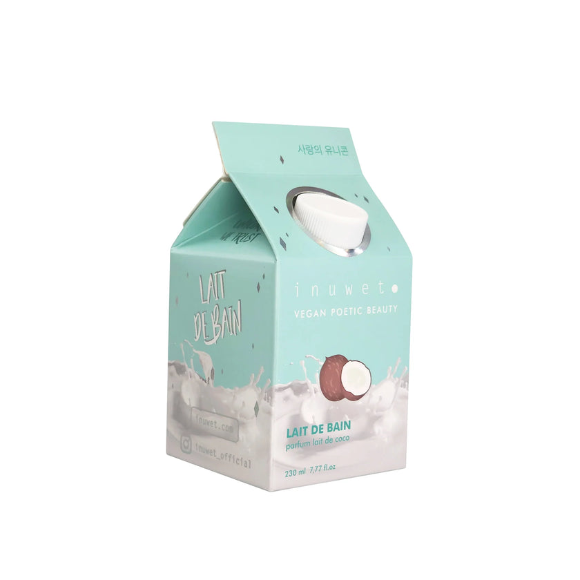 bain moussant lait de coco